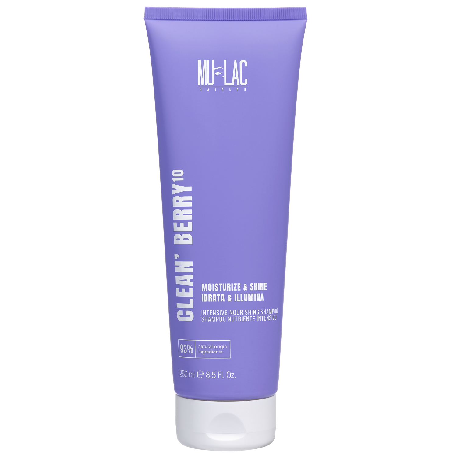 MULAC CLEAN’BERRY 10 - SHAMPOO NUTRIENTE - Formato unico