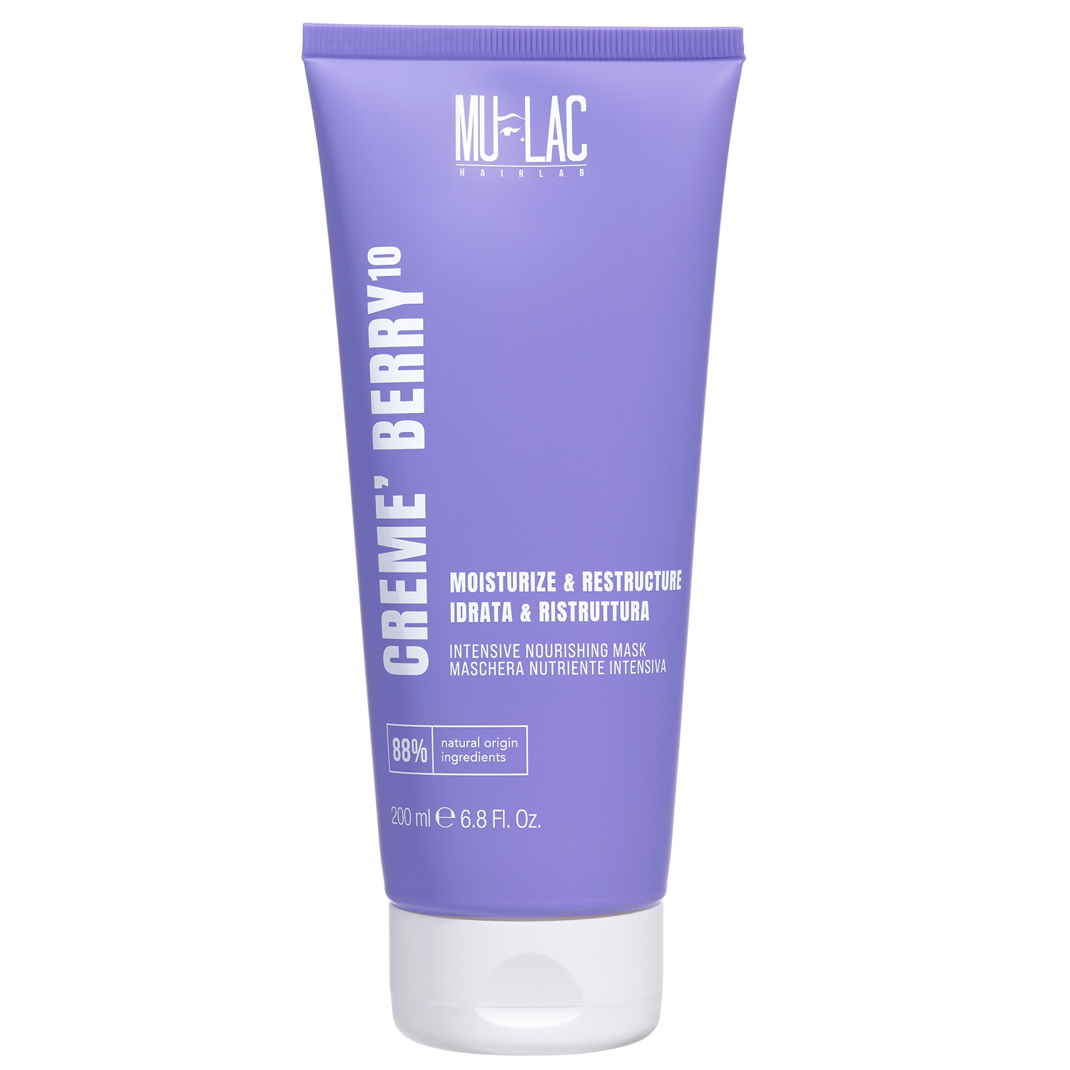 MULAC CREME’BERRY 10 - MASCHERA CAPELLI NUTRIENTE - Formato unico