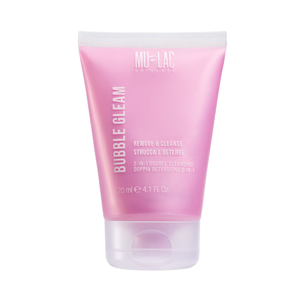 MULAC BUBBLE GLEAM - DETERGENTE VISO DOPPIA DETERSIONE 2-IN-1 - Formato unico