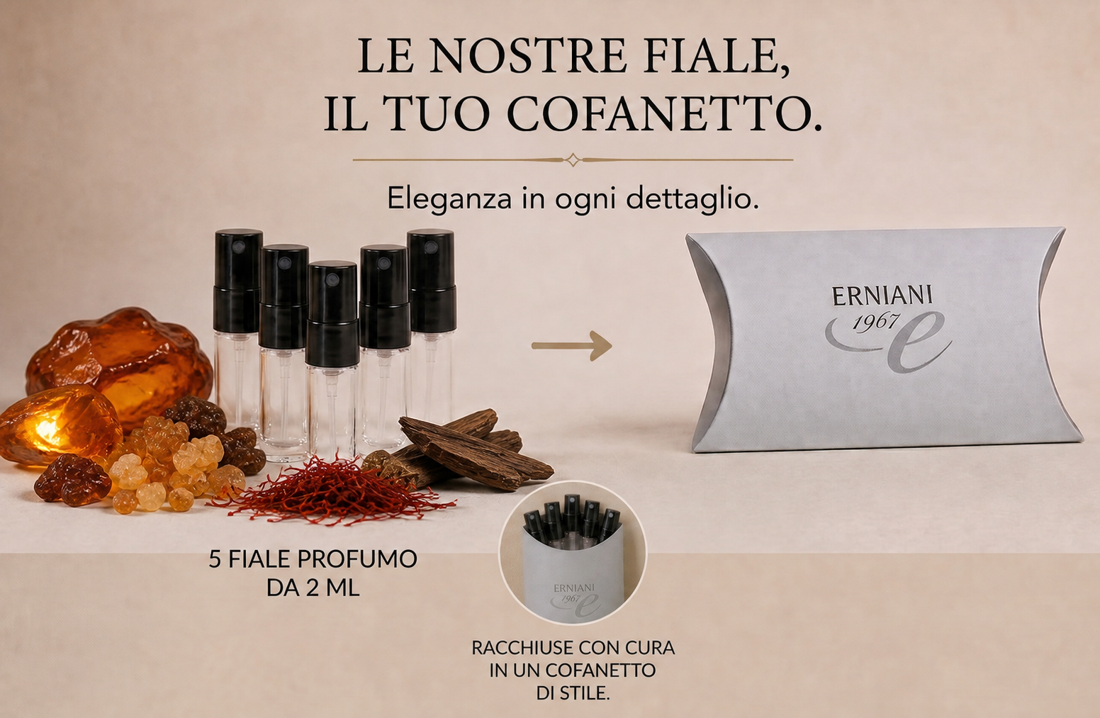 Discovery Kit Ambrate e Orientali - 5 fialette