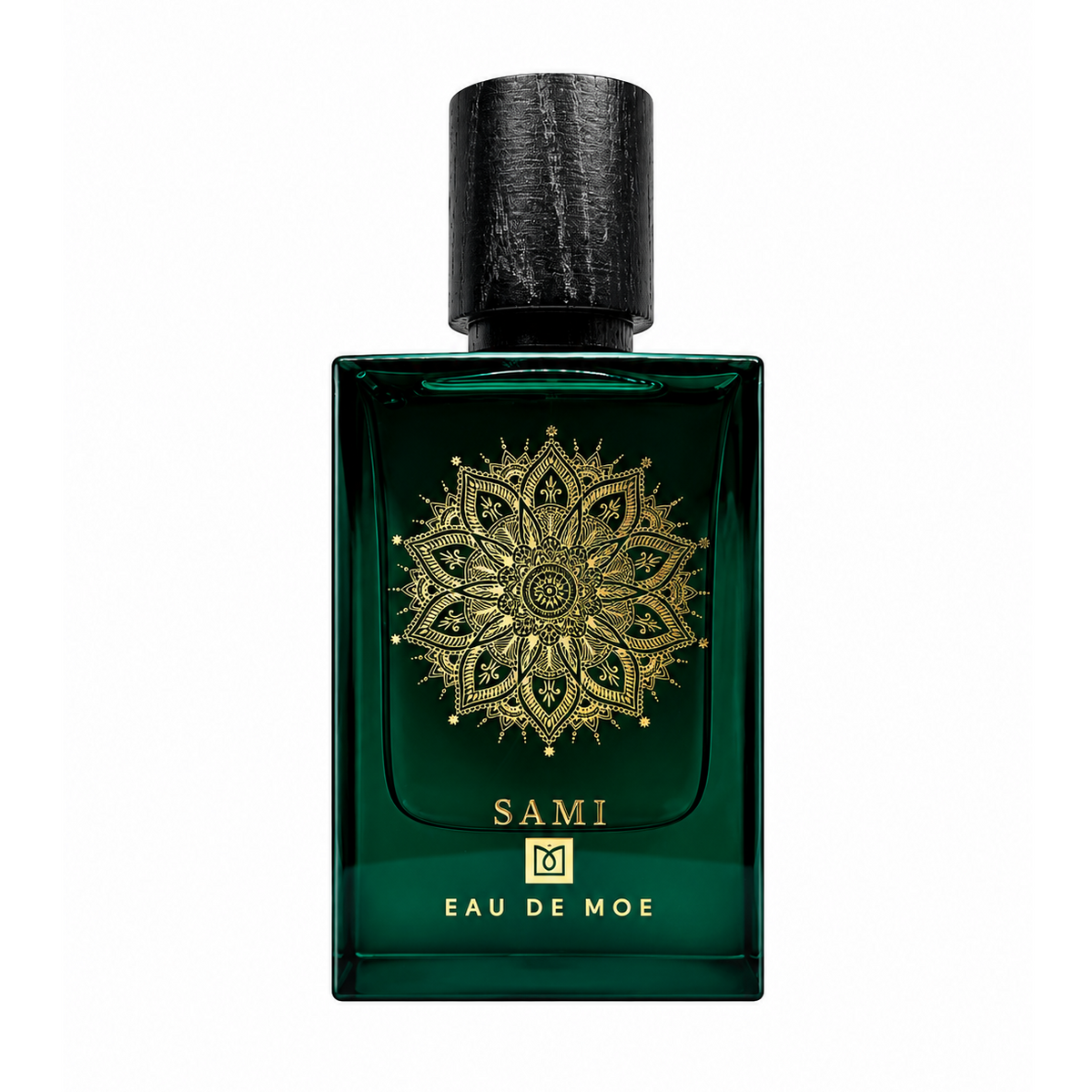 Eau De Moe Sami Eau de Parfum 80 ml – flacone su sfondo bianco