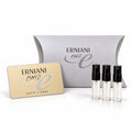 Confezione regalo Erniani 1967 con buono e tre fialette vapo da 2 ml