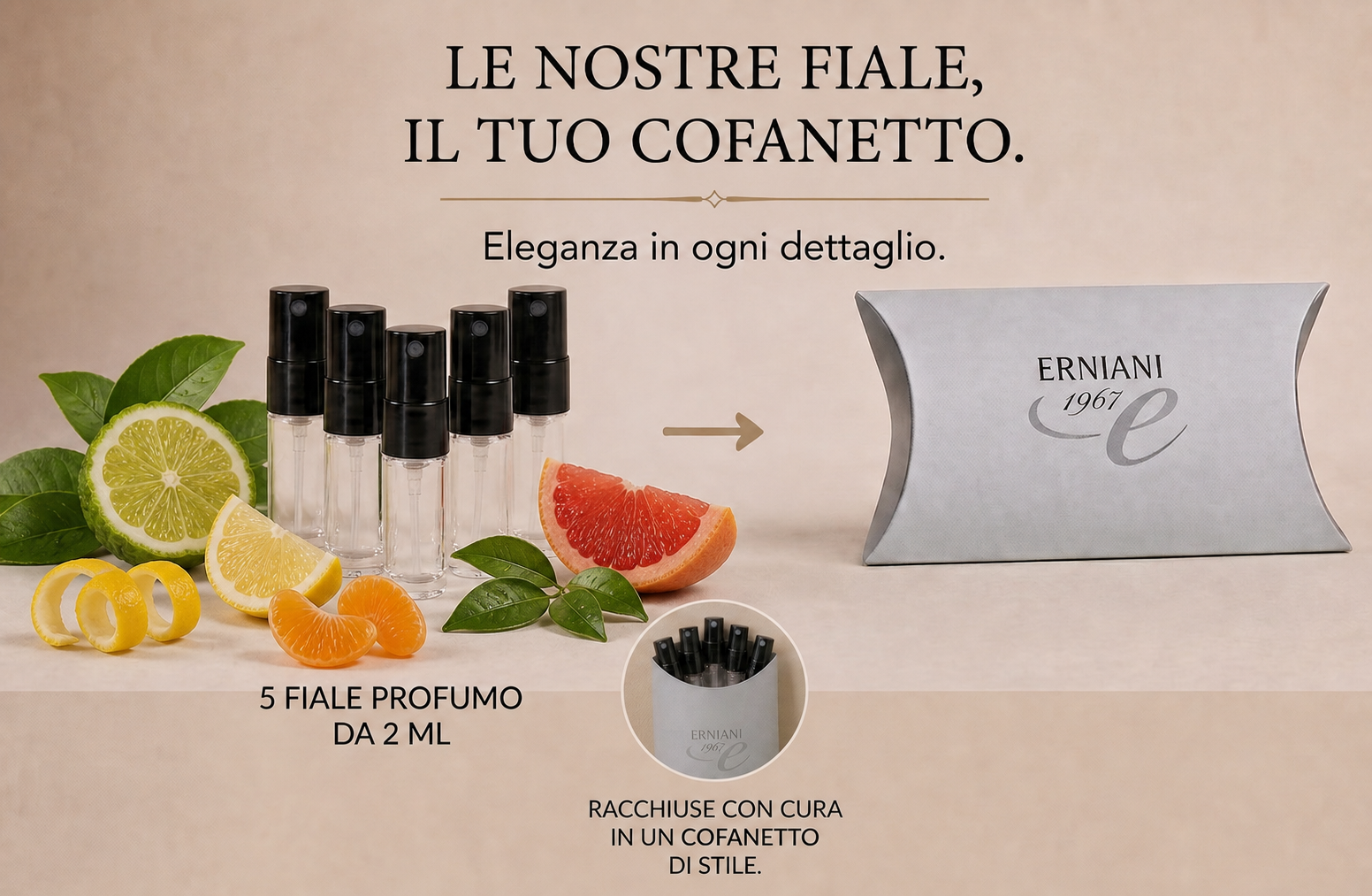 Discovery Kit Freschi e Agrumati - 5 fialette