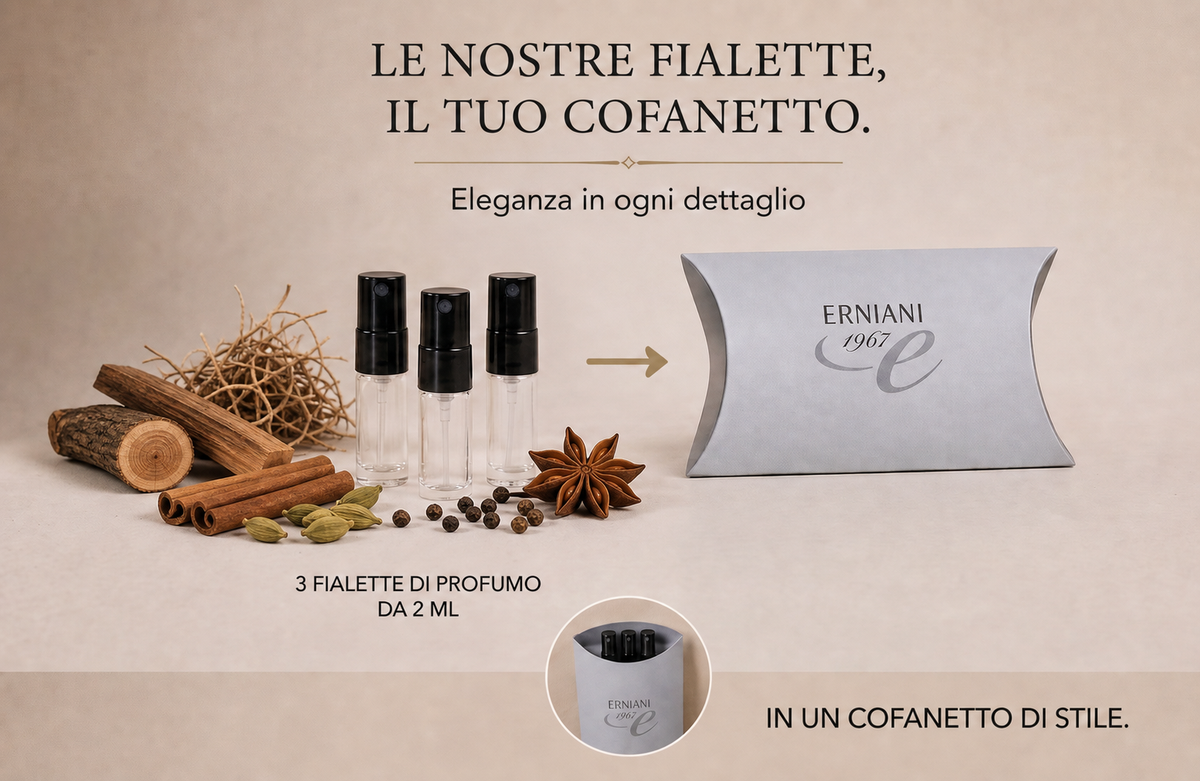 Discovery Kit Legnosi e Speziati - 3 fialette