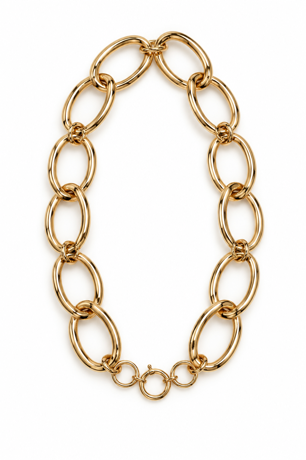 Collana L’Officiel a maglie dorate
