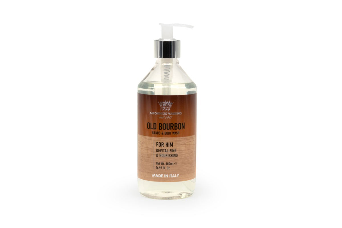 Saponificio Varesino - Old Bourbon Detergente Mani e Corpo 500 ml