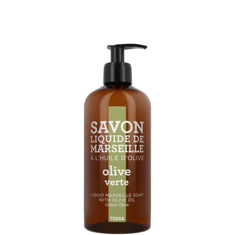 Terra Savon Liquide de Marseille Olive Verte