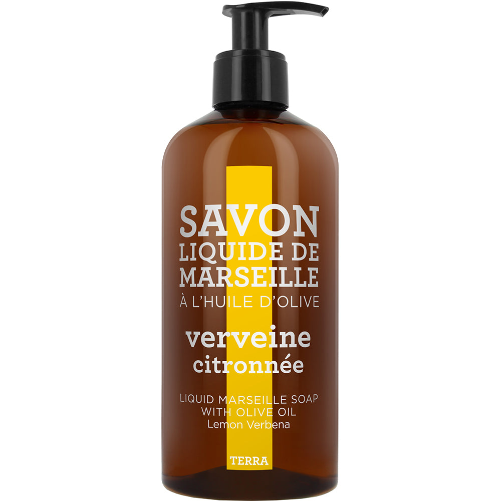 Terra Savon Liquide de Marseille Verveine Citronnée